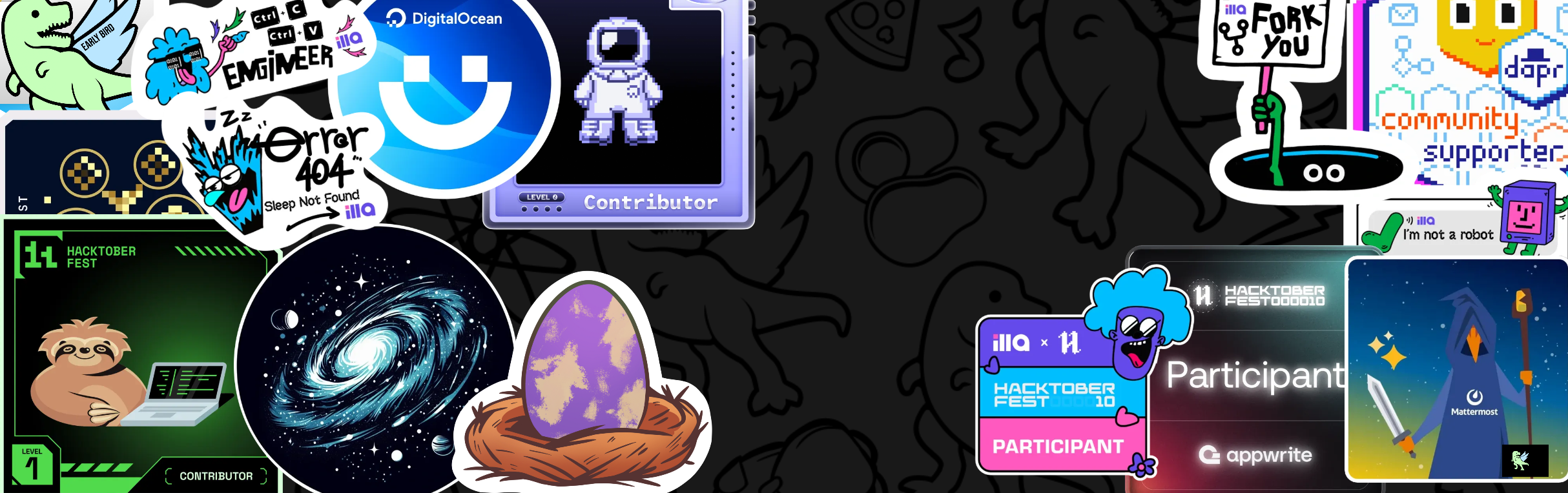 @audreydev's Holopin board