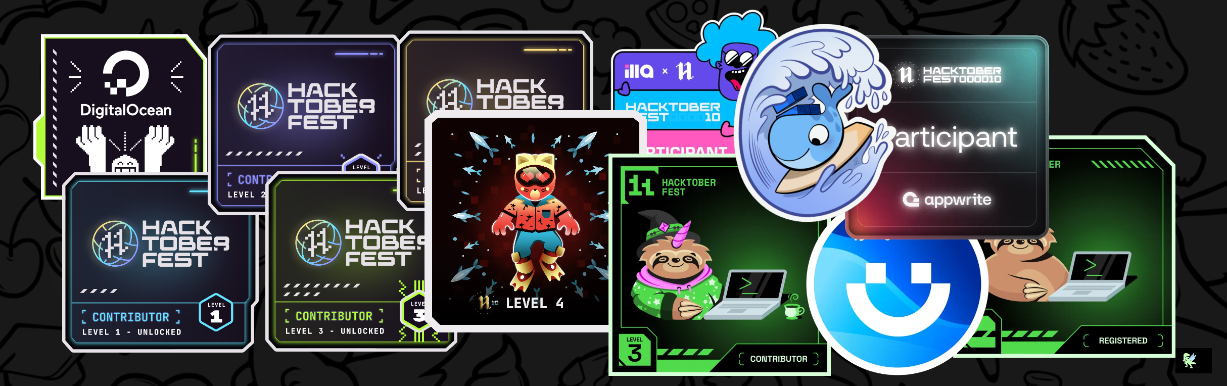 @maymeow's Holopin board