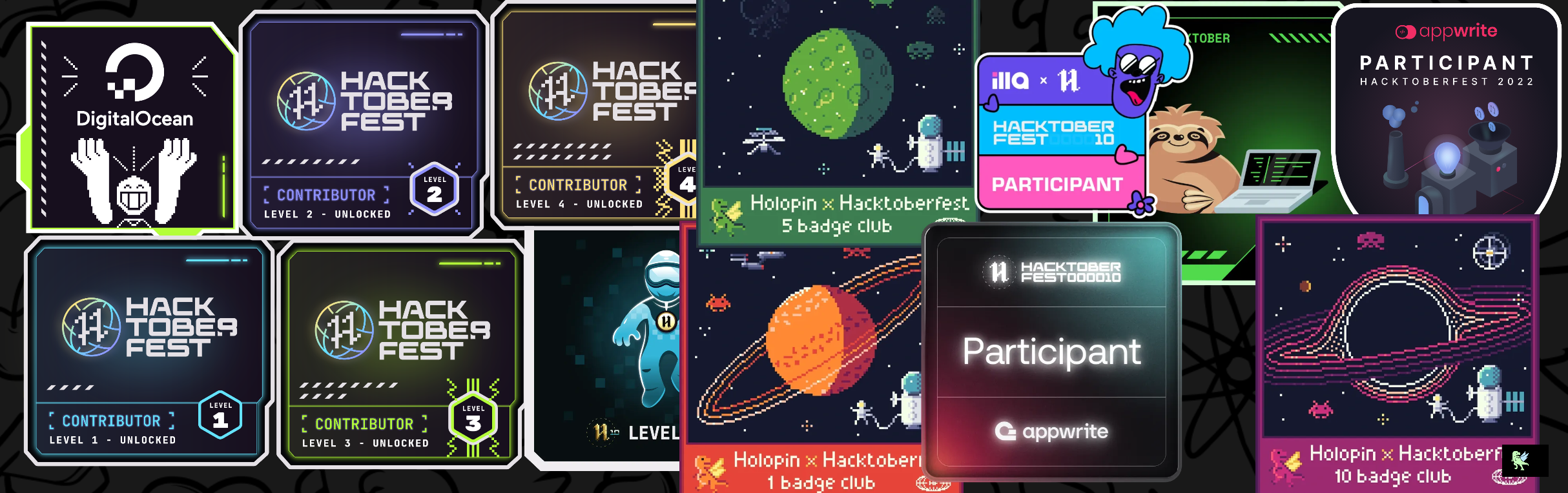 @r17x's Holopin board